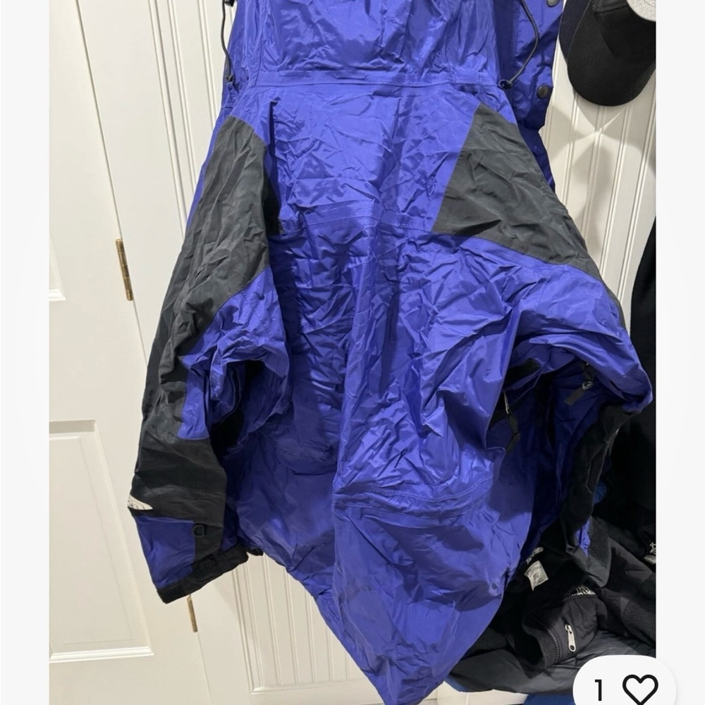 The North Face Purple and Black Gore-Tex Jacket